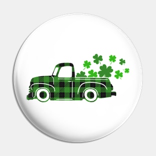 St Patrick's Day Truck Pin