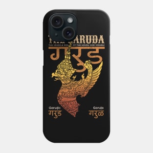 Vintage Mural Painting The Garuda Phone Case