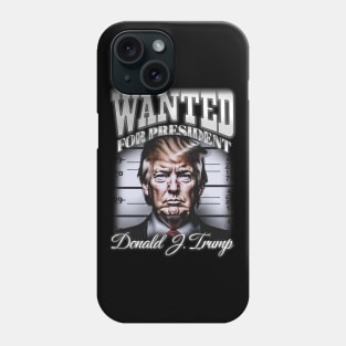 Donald Trump - Wanted For President Vintage Phone Case