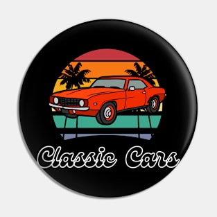 Classic Cars Pin
