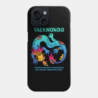 Taekwondo Martial Arts Design with Chinese Dragon Kids Men Women Phone Case