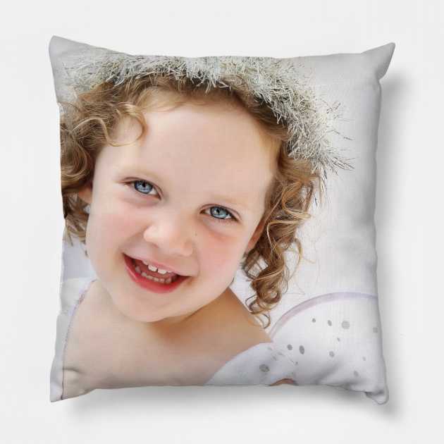 Christmas Angel Pillow by micklyn