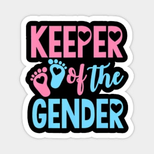 Gender Reveal Keeper of the Gender Gender Reveal Magnet