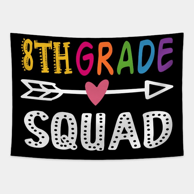 8th grade squad gift for teachers Tapestry by Daimon