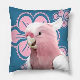 Galah Cockatoo Parrot Pillow