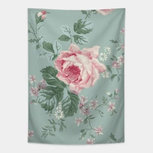 French Shabby Chic Vintage Roses Tapestry