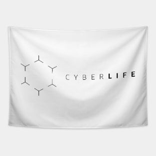 Detroit Become Human CyberLife Logo Tapestry