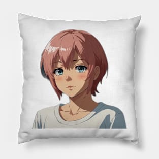 Sayori Anime Design Pillow