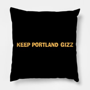 King Gizzard and the Lizard Wizard - Keep Portland Gizz Pillow