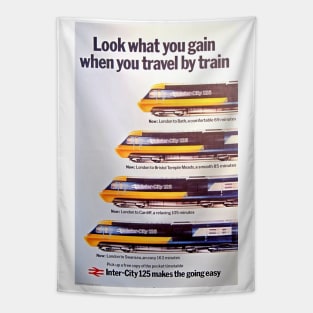 British Rail Inter City HST poster Tapestry