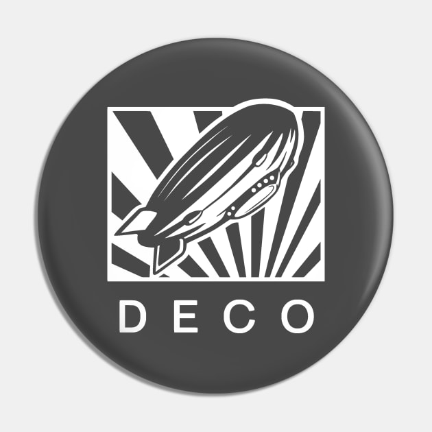 Art Deco Style zeppelin. Minimal, stylized design Pin by croquis design