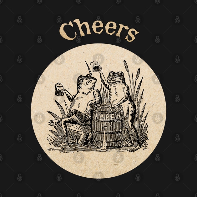 Cheers - Beer Drinking by ArtShare