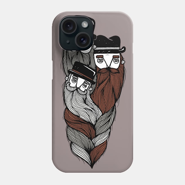 Threesome Phone Case by BahKadisch