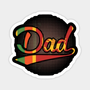 Sri Lankan Dad - Gift for Sri Lankan From Sri Lanka Magnet