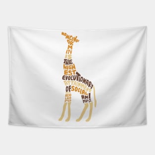 Nonconformity Giraffe Tapestry