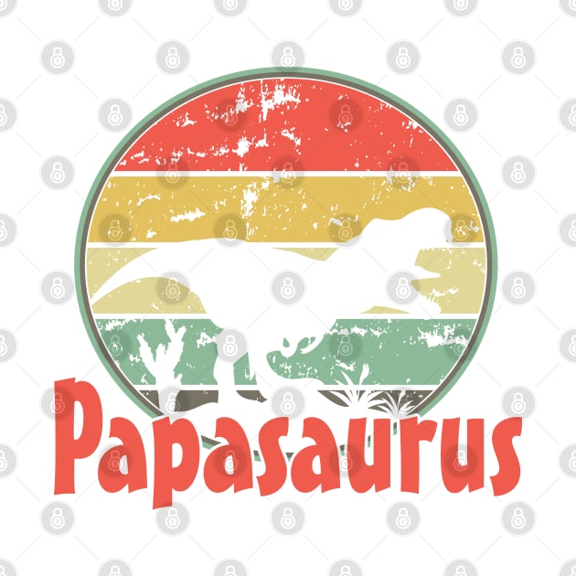 Papasaurus, papa, father, fathers day by IDesign23