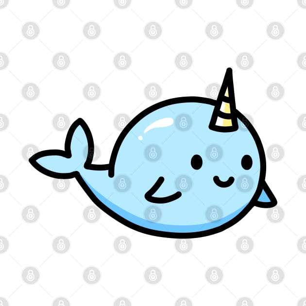 Narwhal by littlemandyart