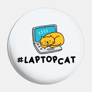 #laptopcat Pin