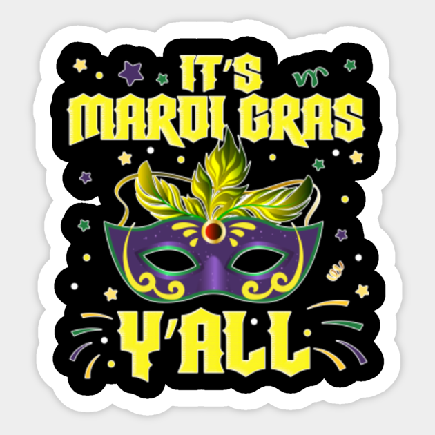 Mardi Gras Party Mask Carnival Fat Tuesday Car Bumper Vinyl Sticker Decal 4.6" Mardi Gras Party Mask Carnival Fat Tuesday Car Bumper Vinyl Sticker Decal 4.6"