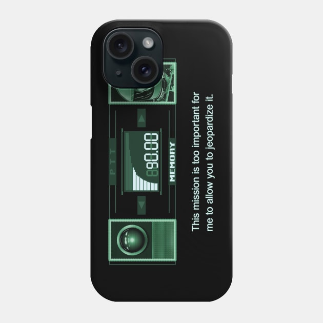 Codec 9000 - Second Stage Phone Case by DCLawrenceUK