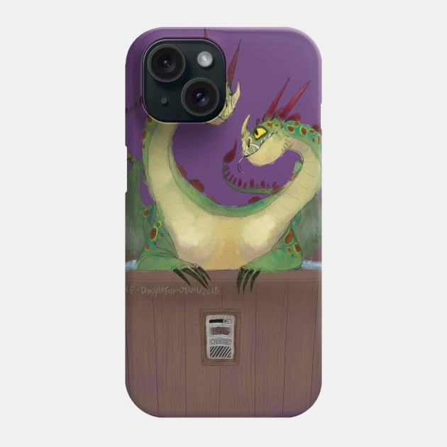 Barf and Belch in the Hot Tub Time Machine Phone Case by FoxintheBushStudios