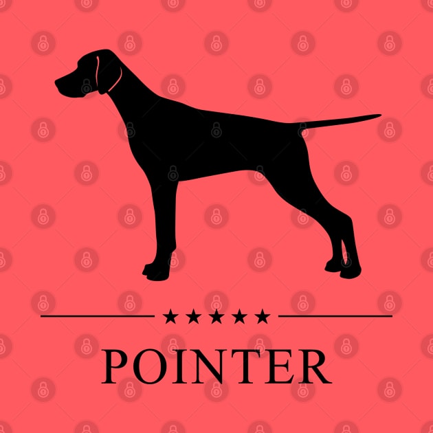 Pointer Black Silhouette by millersye