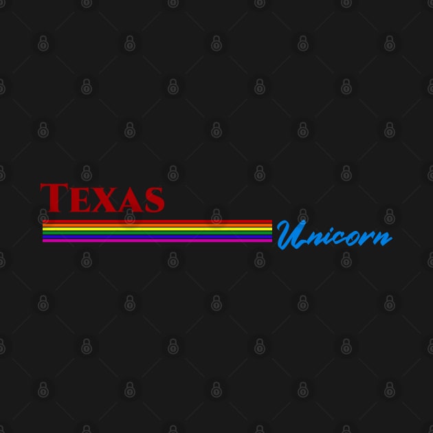 Texas Unicorn Gift by Easy On Me