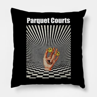 Illuminati Hand Of Parquet Courts Pillow