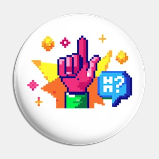 8-Bit Brotherhood Pin