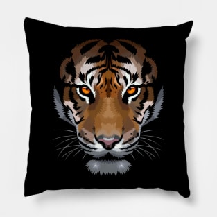 Amazing eyes of the tiger Pillow