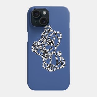 Loving Little Child Dog Phone Case