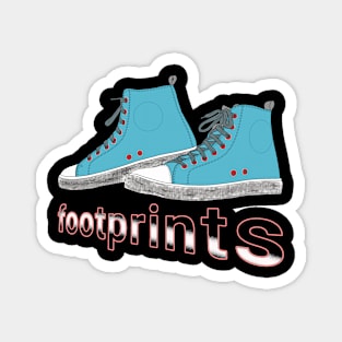 footprints Magnet