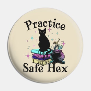 Practice Safe Hex Pin