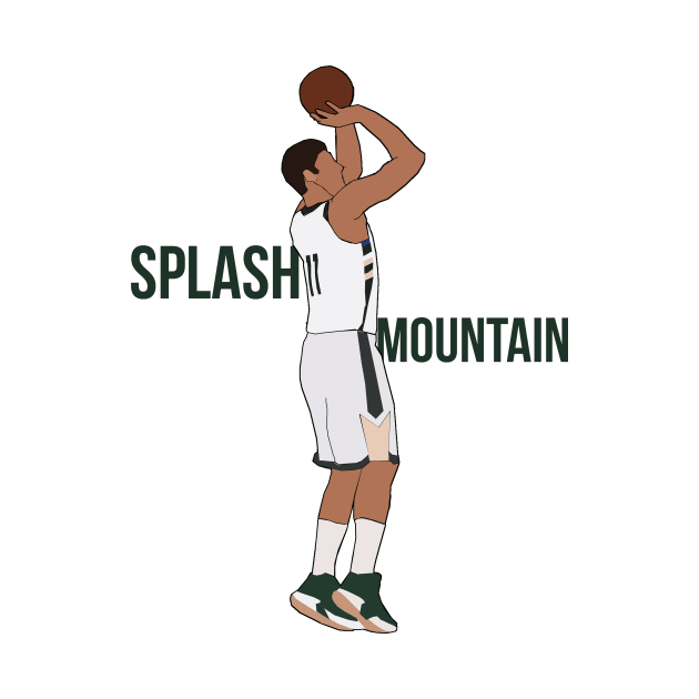 Brook Lopez 'Splash Mountain'- Milwaukee Bucks by xavierjfong