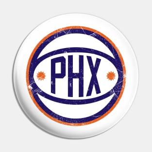 Phoenix Retro Ball - White Pin