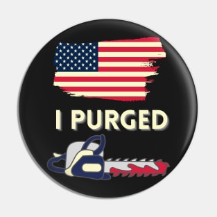 Halloween I PURGED Pin