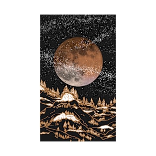 Moon Mountain Celestes Studio© T-Shirt