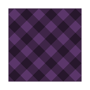 Purple Plaid (V2) T-Shirt