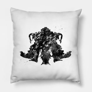 Rorschach inkblot test Pillow