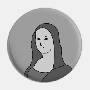 MONALISA Pin