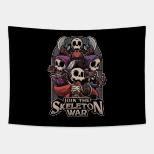 Skeleton War Meme - RPG Gift Tapestry