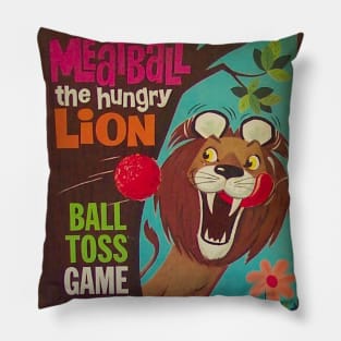 Meatball the Hungry Lion Pillow