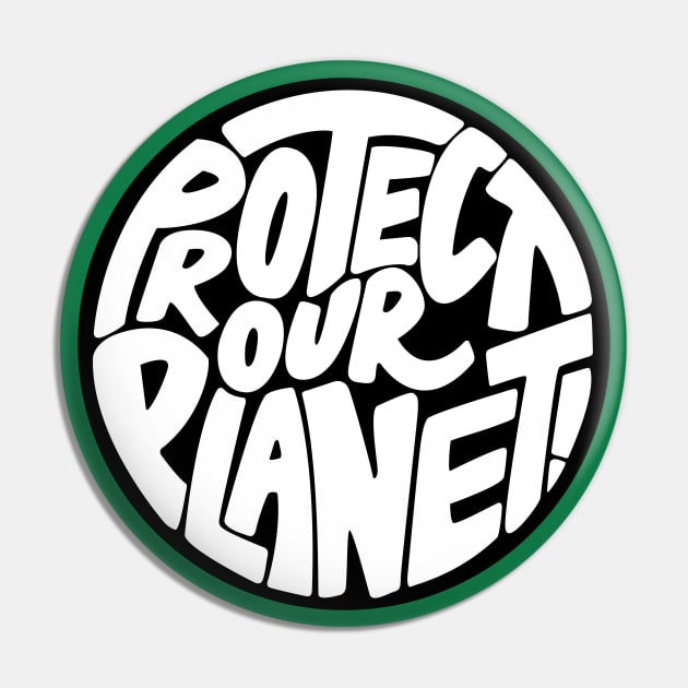 Protect our planet Pin by PaletteDesigns