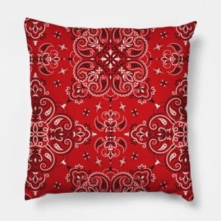 Red Bandana gift Pillow