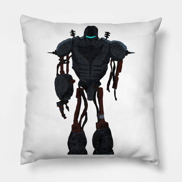 Robot falloutnewvegas Pillow by GoatKlan