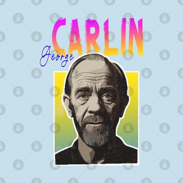 George Carlin by Moulezitouna