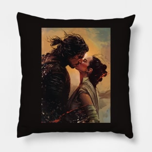 Kylo Ren and Rey Pillow