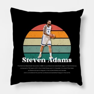 Steven Adams Vintage V1 Pillow