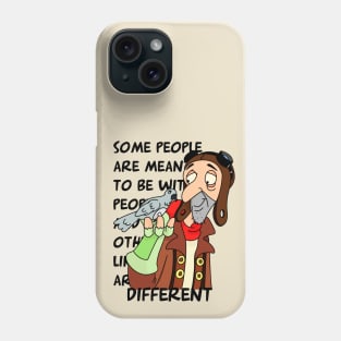 Pigeon man Phone Case