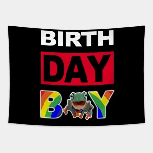 Birth Day Boy Tapestry